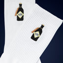 The Illusionist Clubhouse Socks - Mens - Illusionist Bottle Icon Close-Up